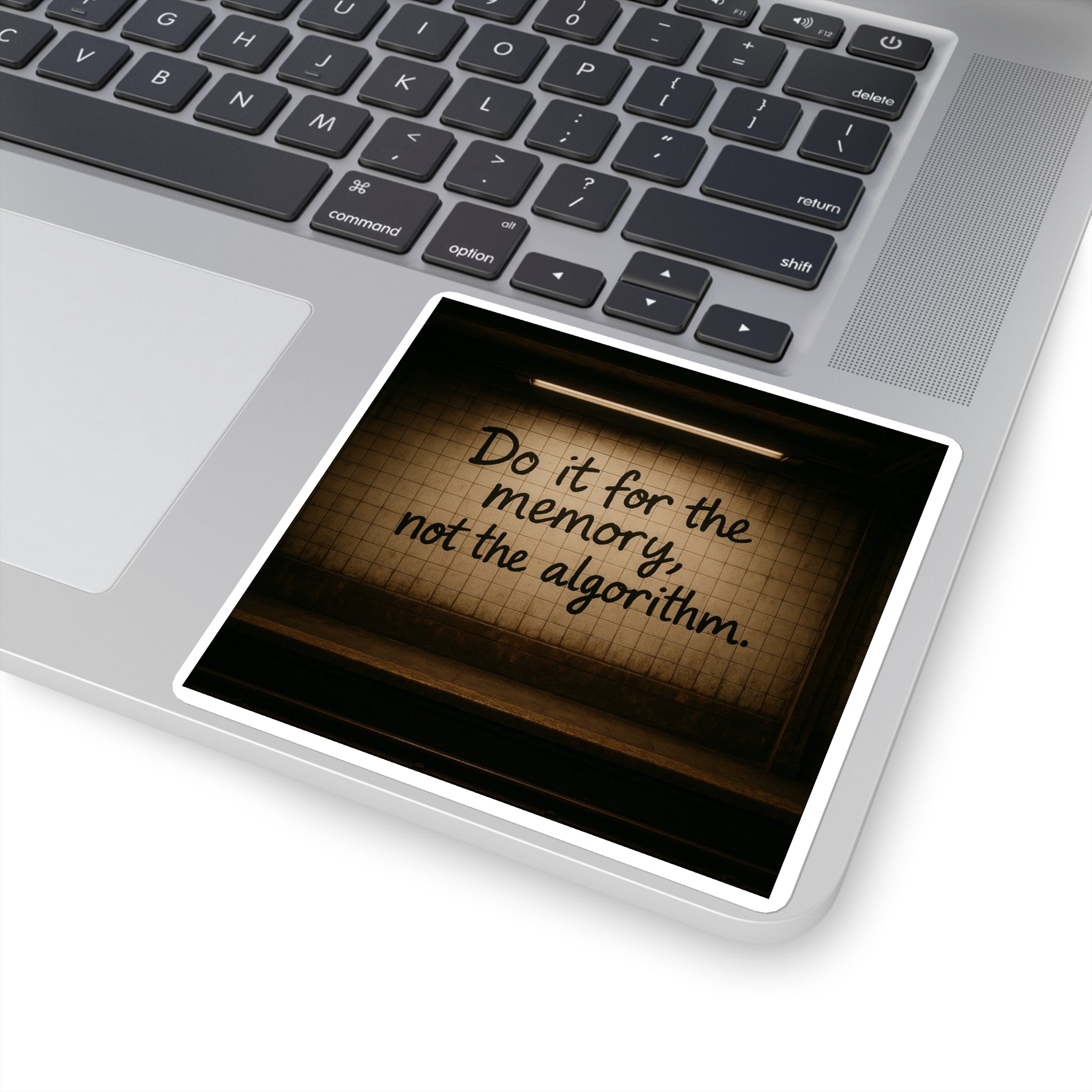 Do it for the memory: Square Stickers