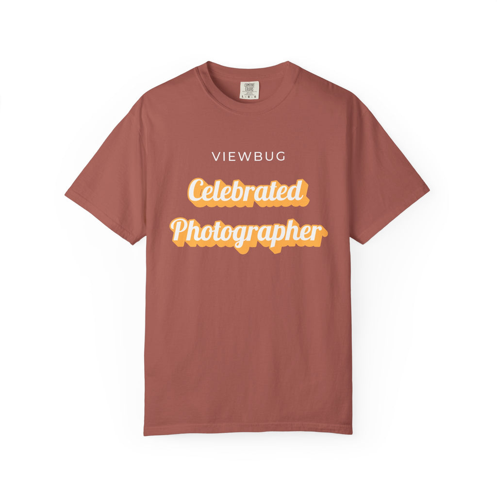 Celebrated Photographer: Unisex Garment-Dyed T-shirt