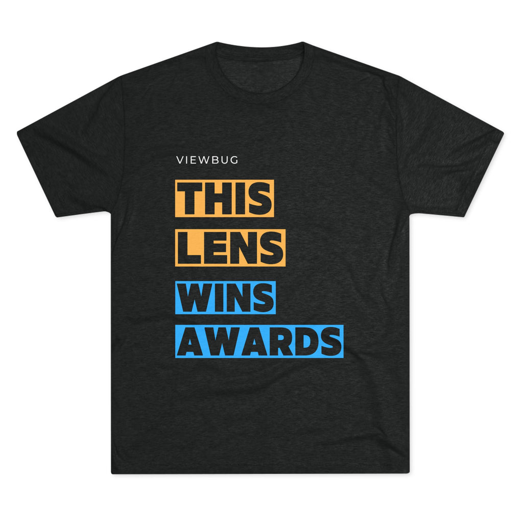 This Lens Wins Awards Tri-Blend Crew Tee