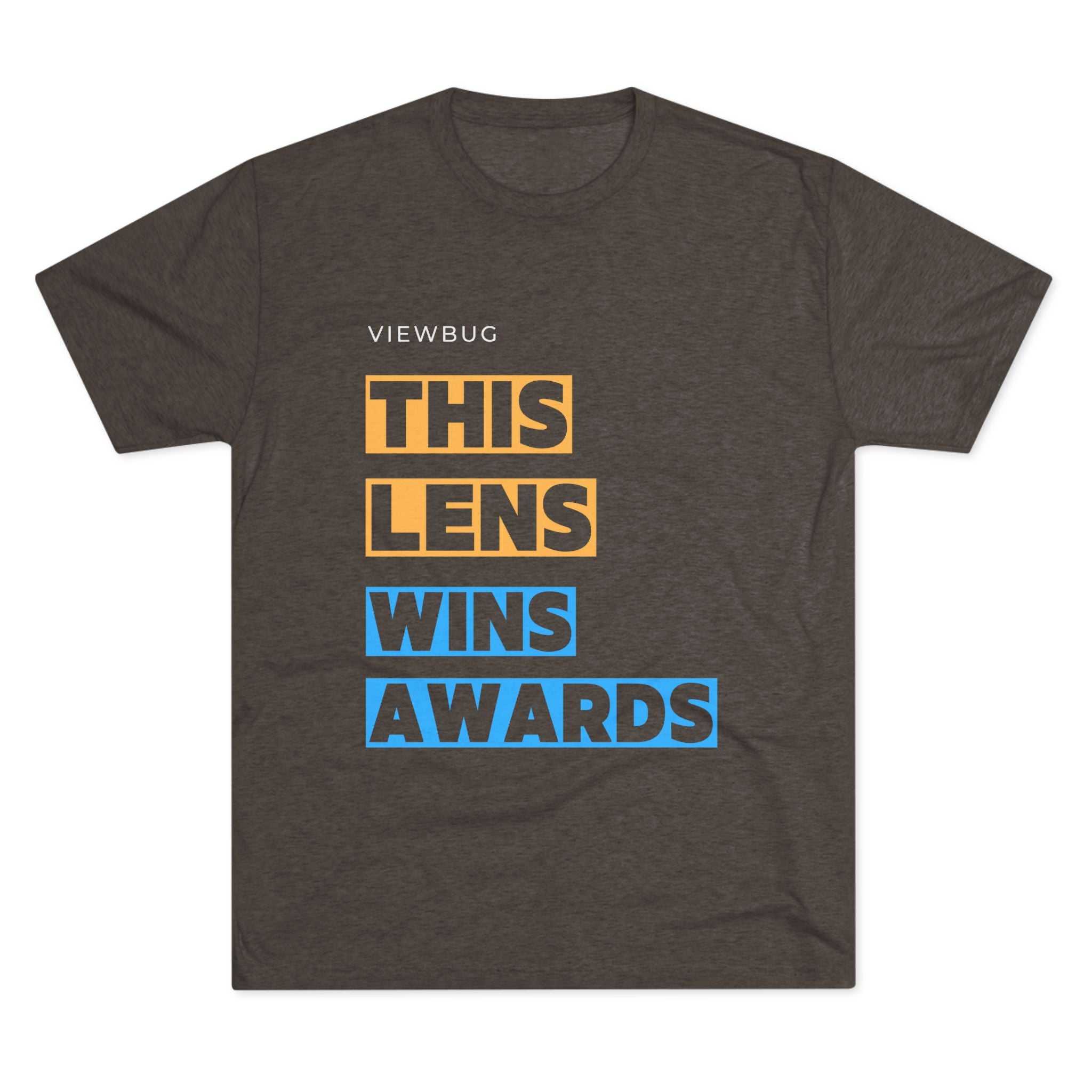 This Lens Wins Awards Tri-Blend Crew Tee