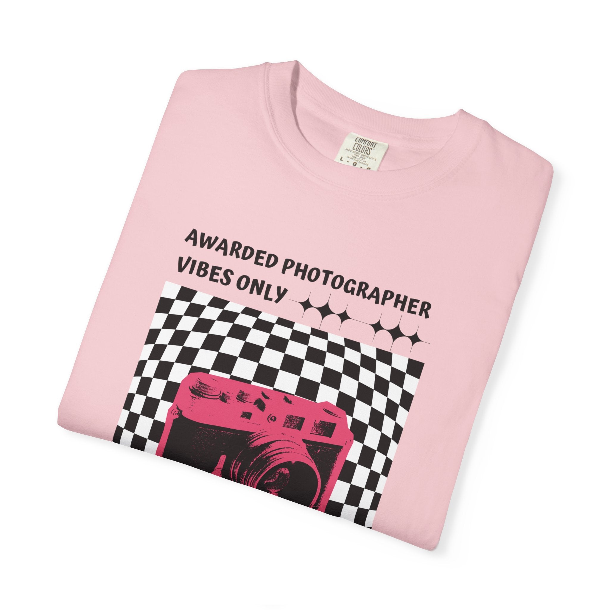 Awarded Photographer Vibes: Unisex Garment-Dyed T-shirt