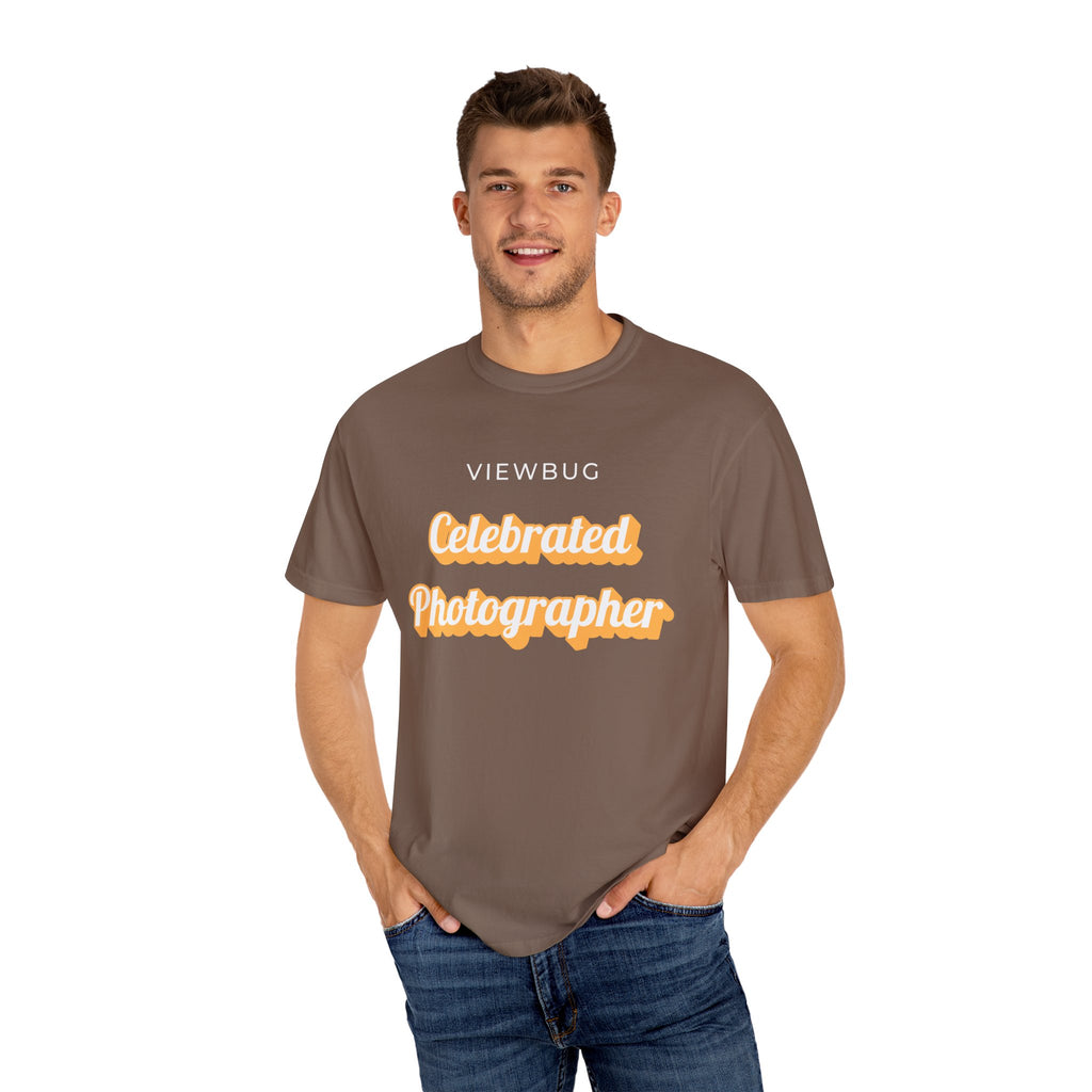 Celebrated Photographer: Unisex Garment-Dyed T-shirt