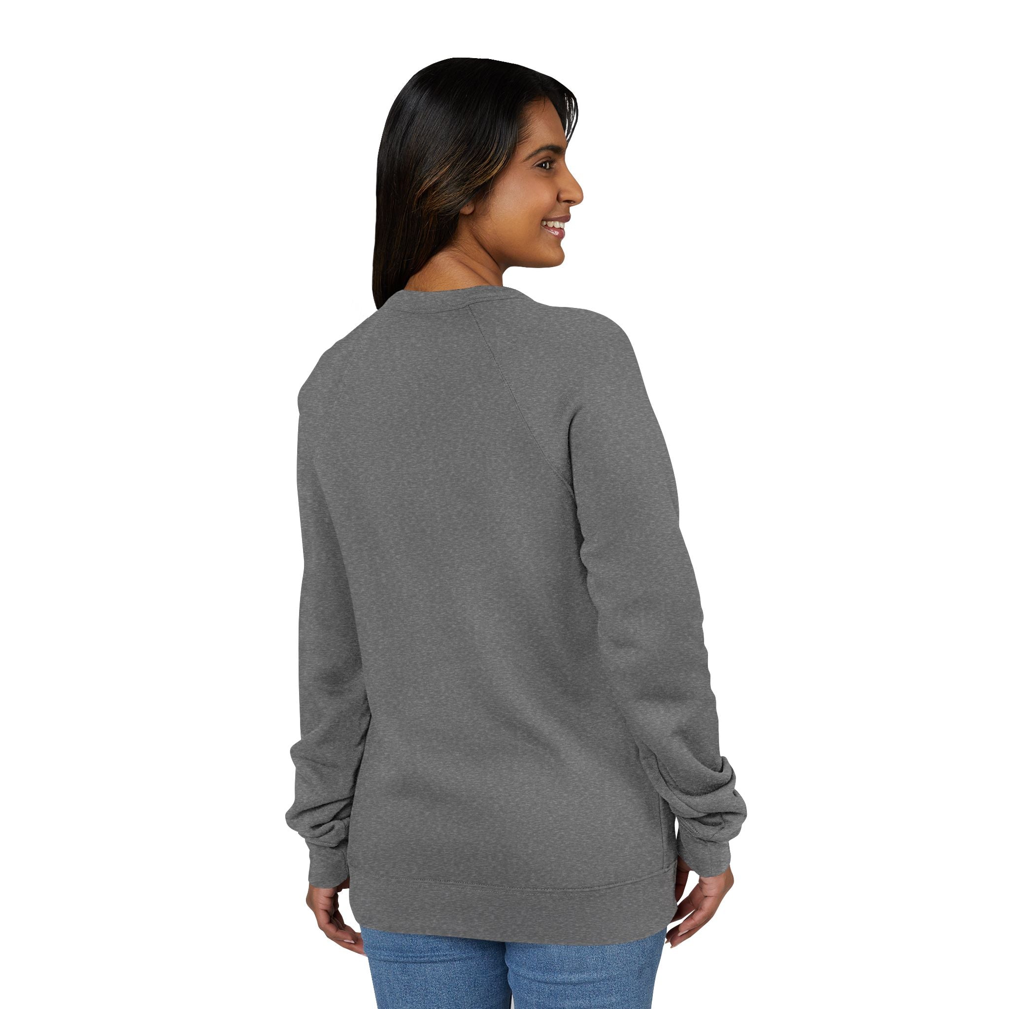 Visual Srenght: Unisex Sponge Fleece Raglan Sweatshirt