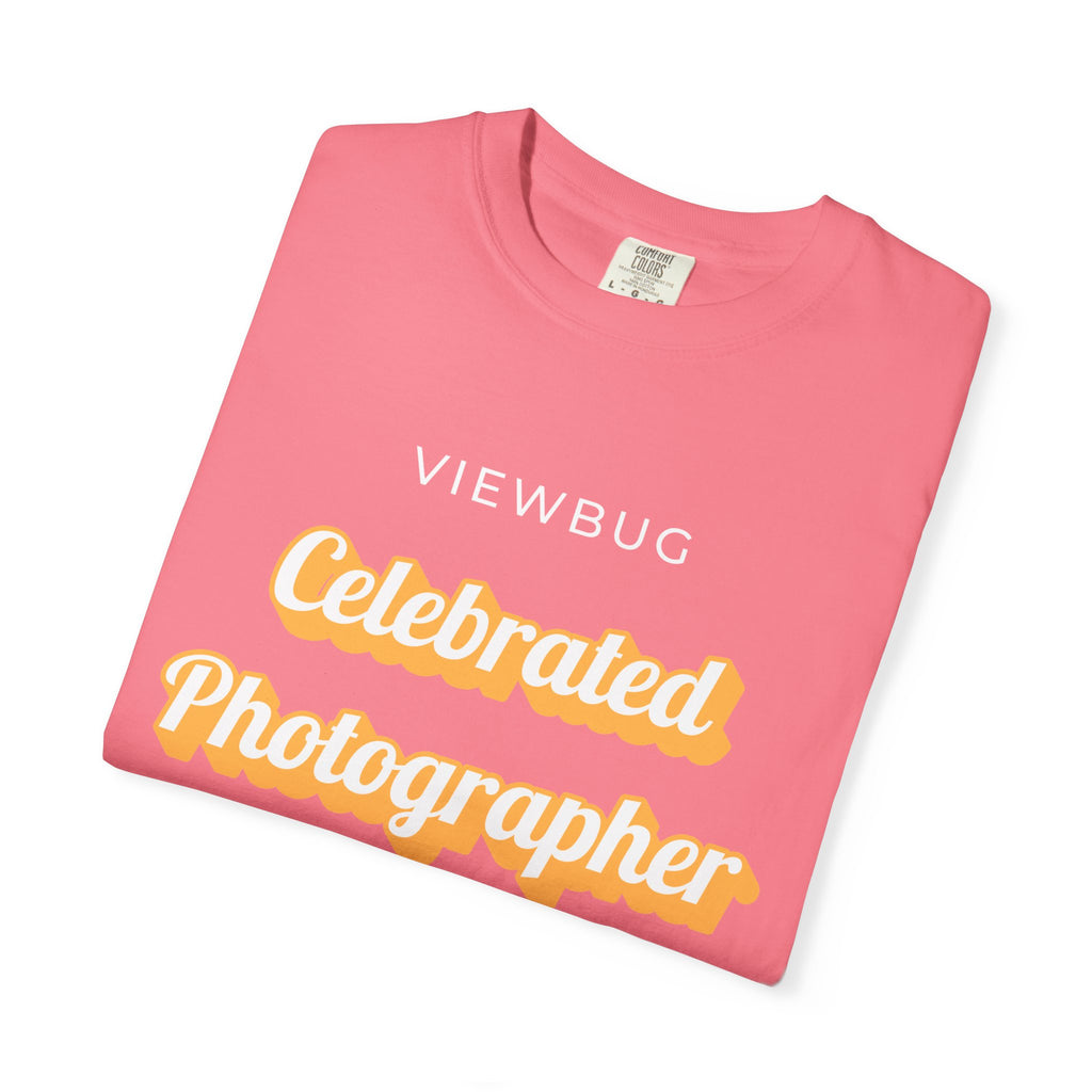 Celebrated Photographer: Unisex Garment-Dyed T-shirt