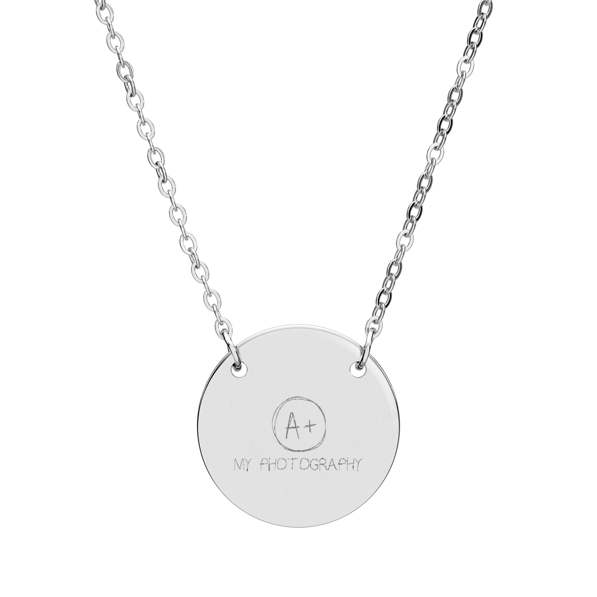 Circle Necklace (Engraving)