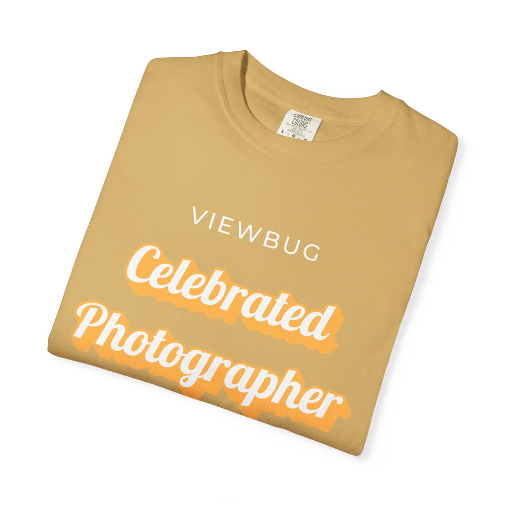 Celebrated Photographer: Unisex Garment-Dyed T-shirt