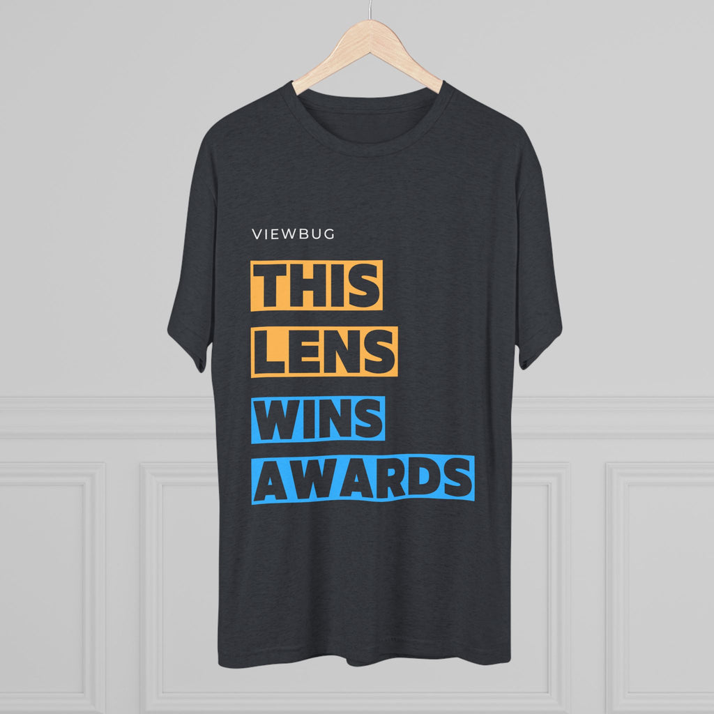 This Lens Wins Awards Tri-Blend Crew Tee
