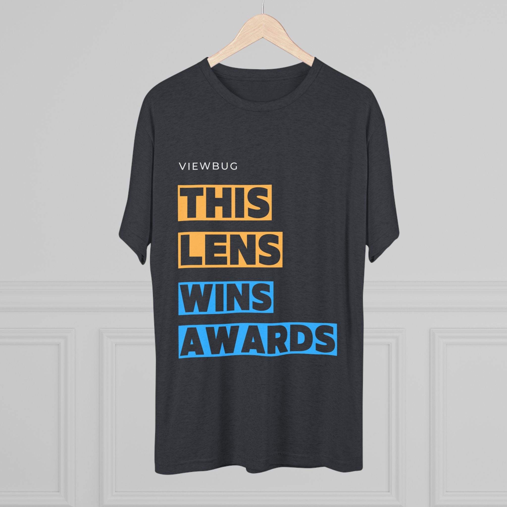 This Lens Wins Awards Tri-Blend Crew Tee