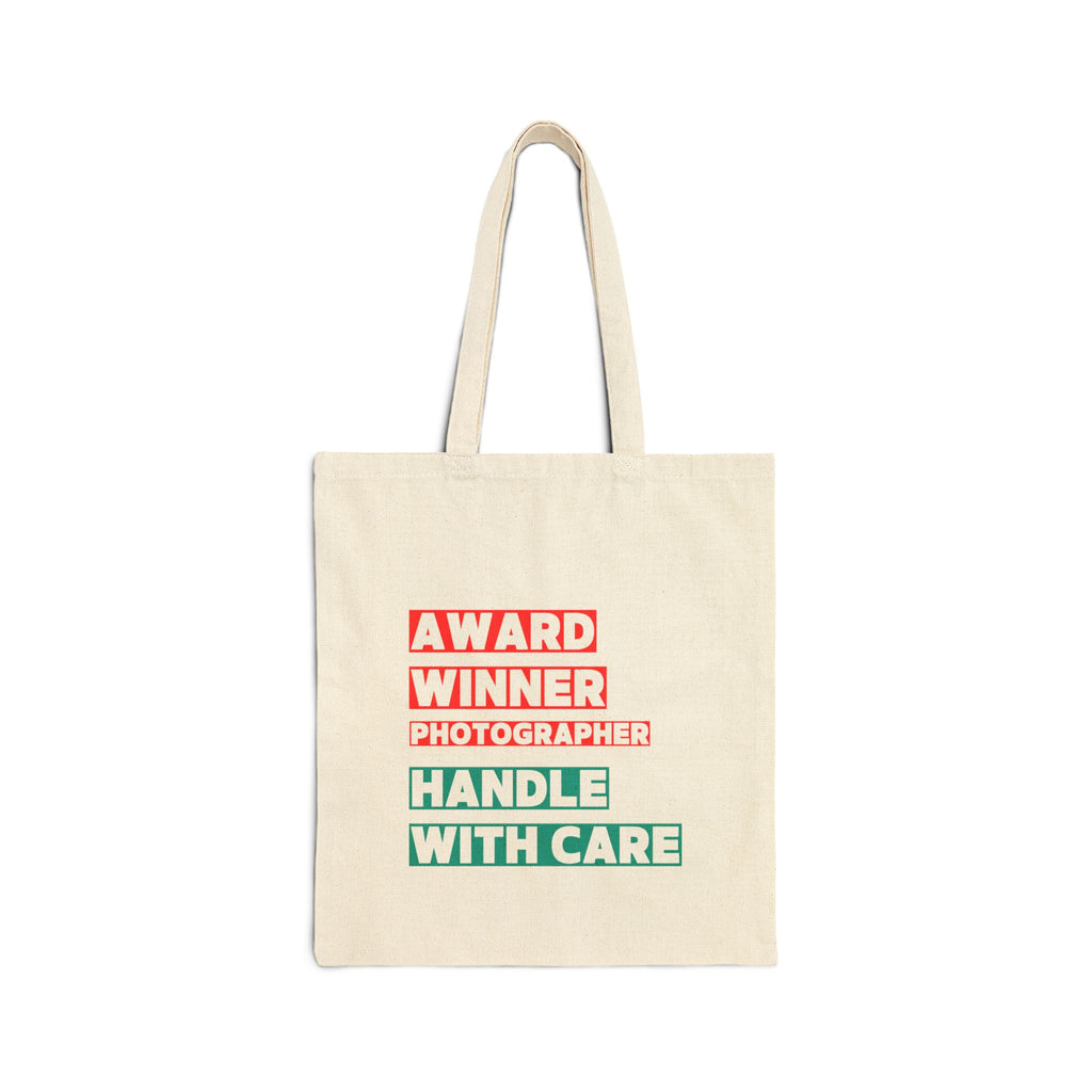 Copy of My Photos Win While I Sleep Cotton Tote Bag