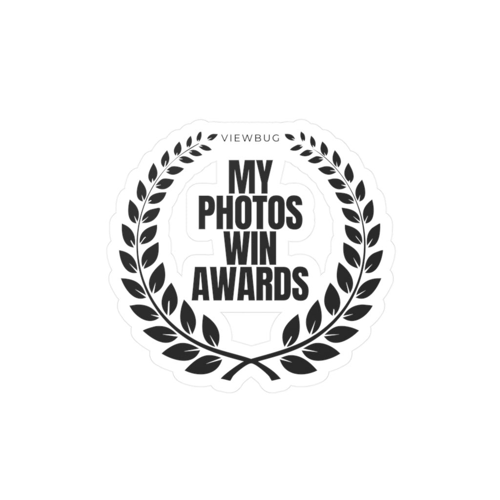 My Photos Win Awards: Kiss-Cut Vinyl Decals