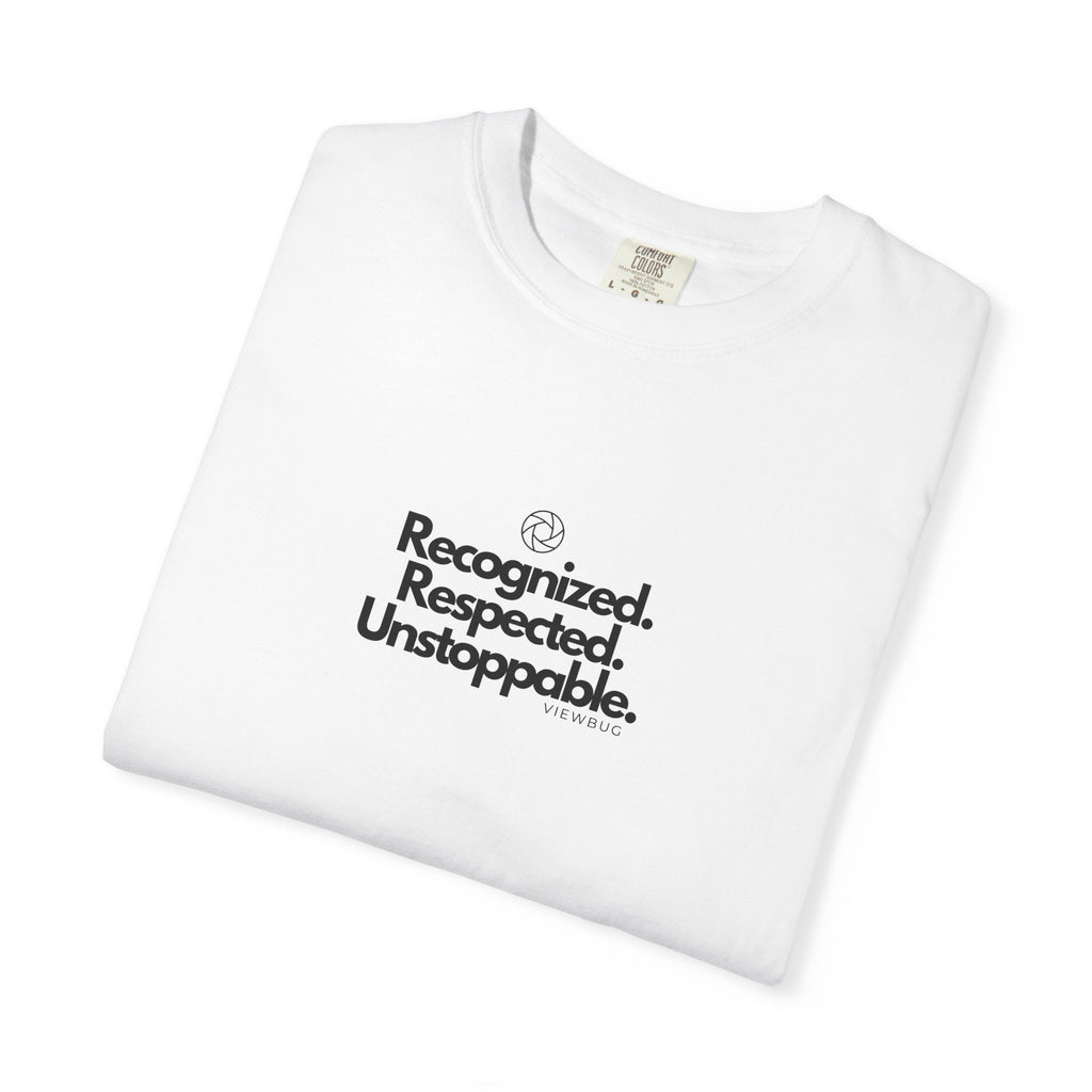 Unstoppable Photographer: Unisex Garment-Dyed T-shirt