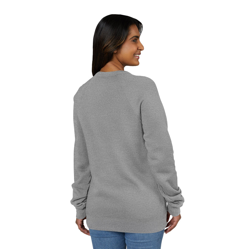 Visual Srenght: Unisex Sponge Fleece Raglan Sweatshirt