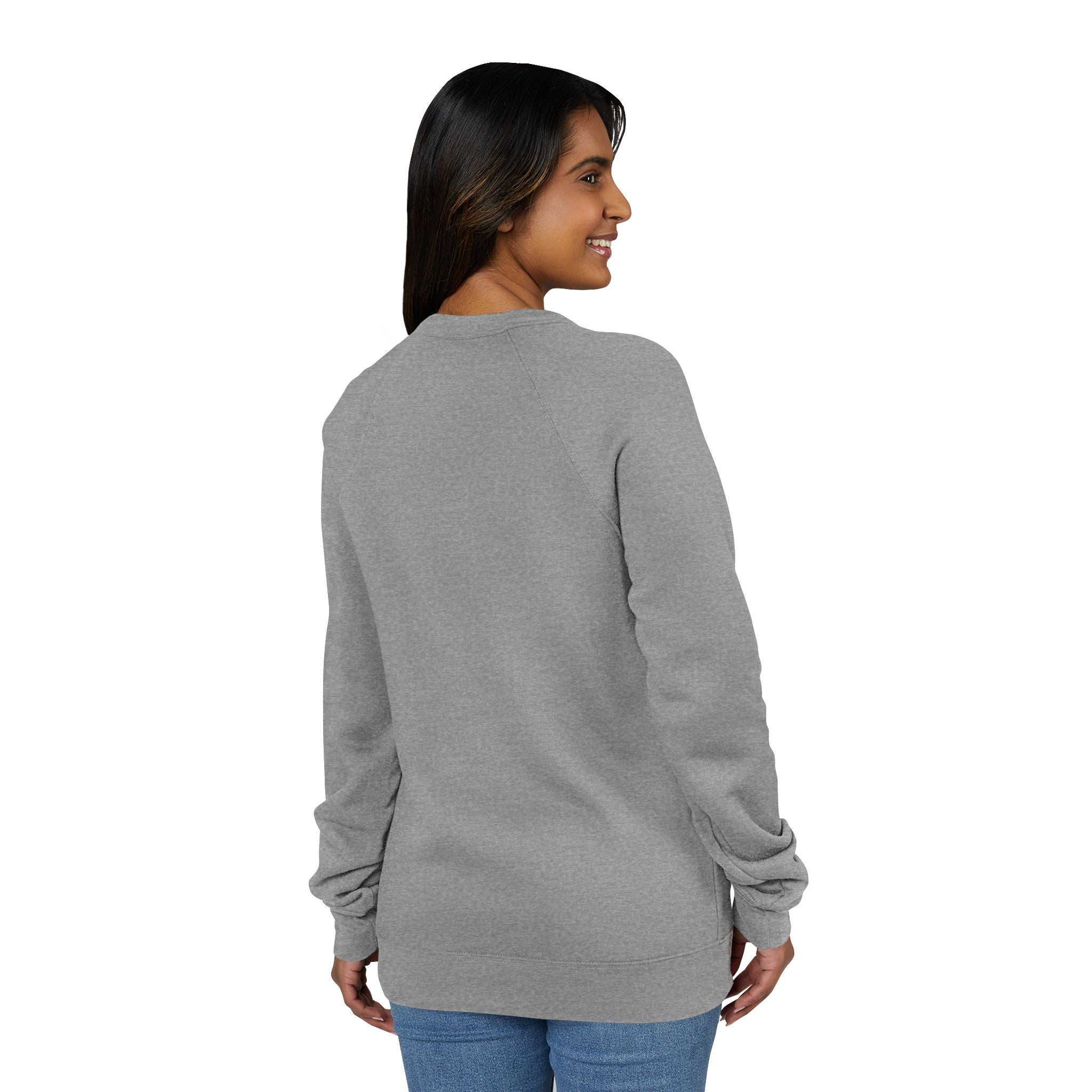 Visual Srenght: Unisex Sponge Fleece Raglan Sweatshirt