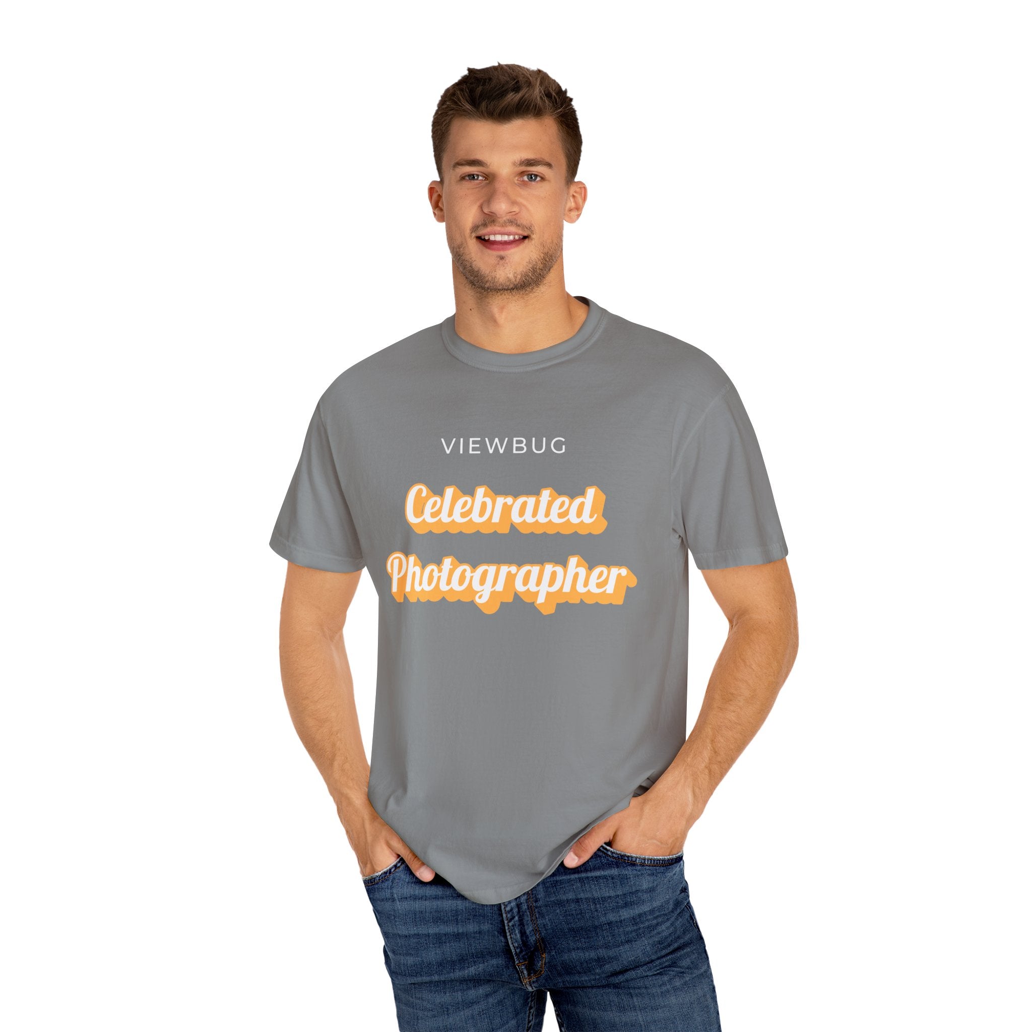 Celebrated Photographer: Unisex Garment-Dyed T-shirt