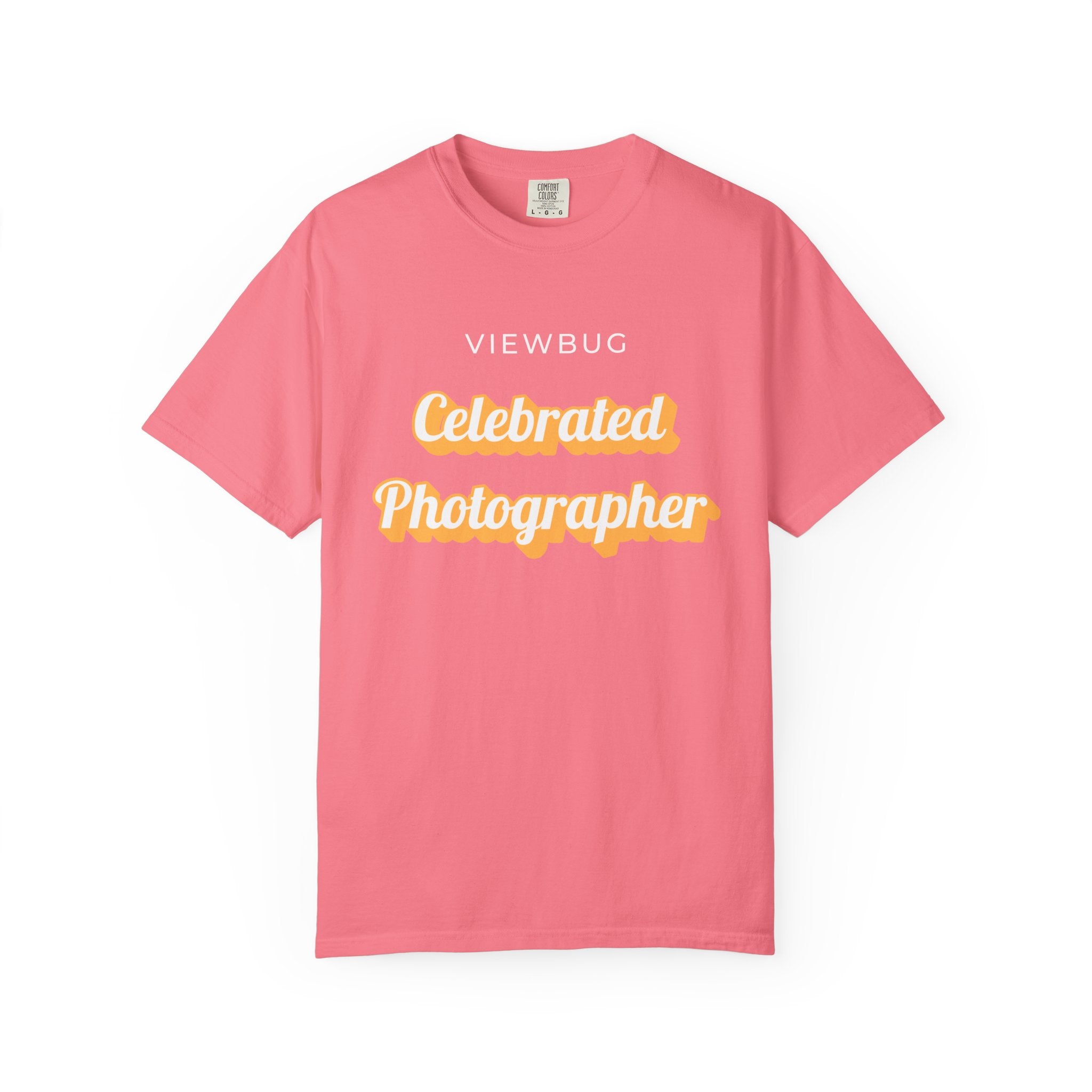 Celebrated Photographer: Unisex Garment-Dyed T-shirt