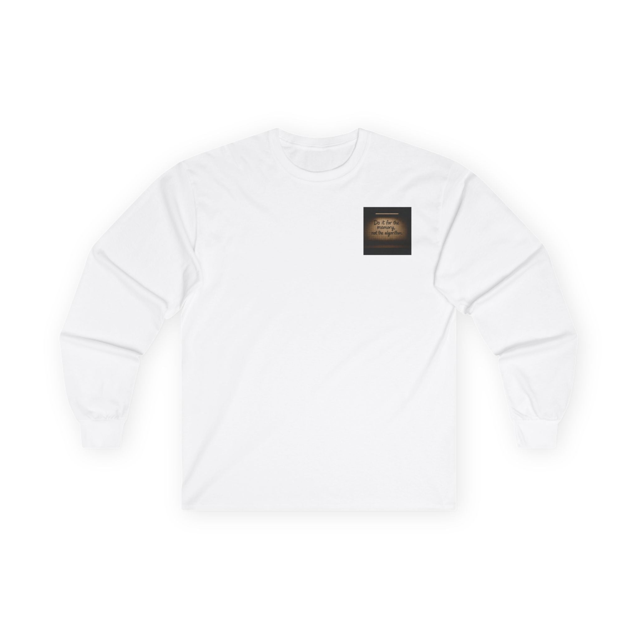 No Algorithms: Unisex Ultra Cotton Long Sleeve Tee