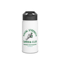 Visual Strength: Stainless Steel Water Bottle, Standard Lid