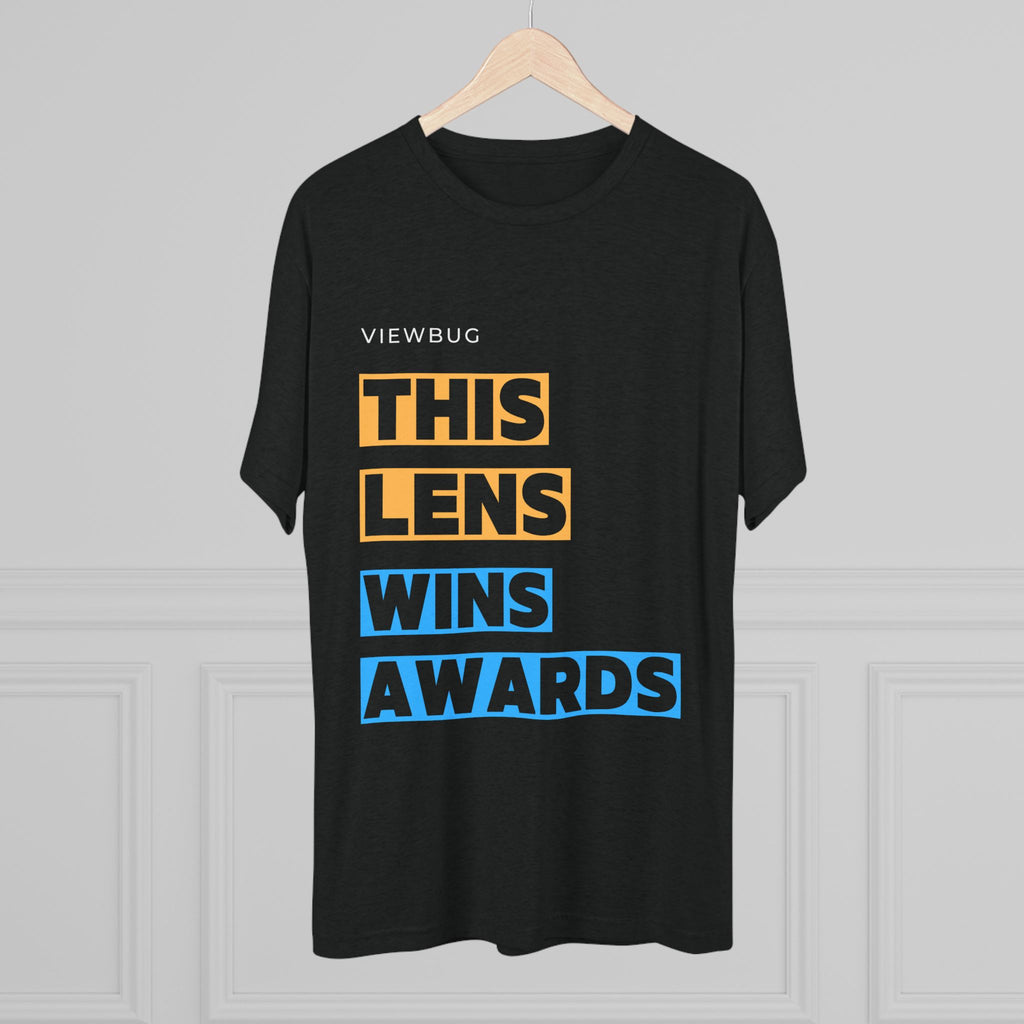 This Lens Wins Awards Tri-Blend Crew Tee