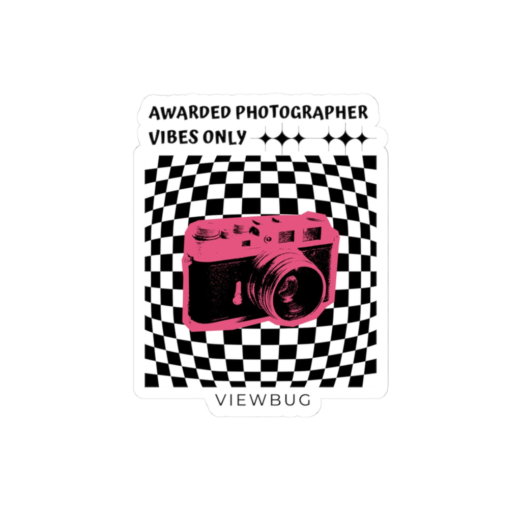 Awarded Vibes: Kiss-Cut Stickers