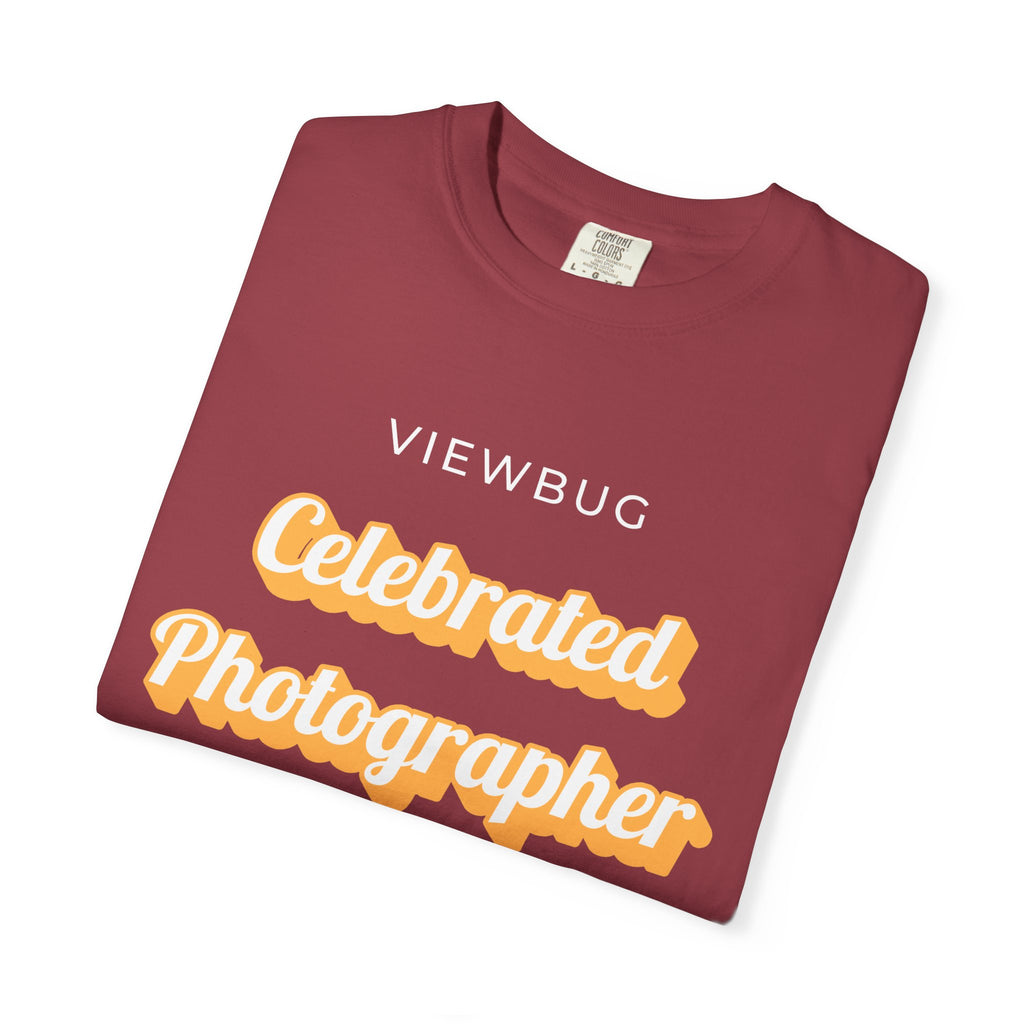 Celebrated Photographer: Unisex Garment-Dyed T-shirt