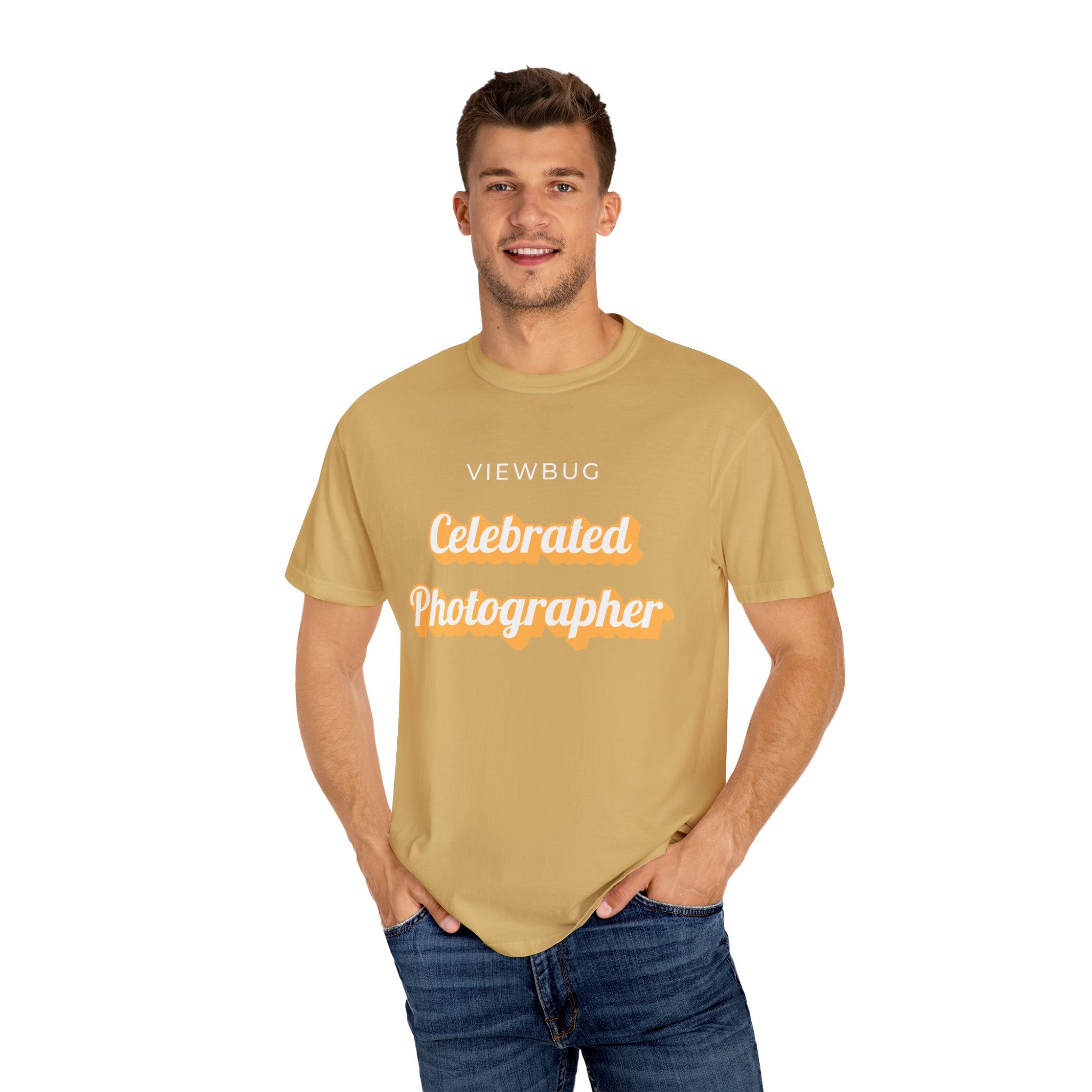 Celebrated Photographer: Unisex Garment-Dyed T-shirt