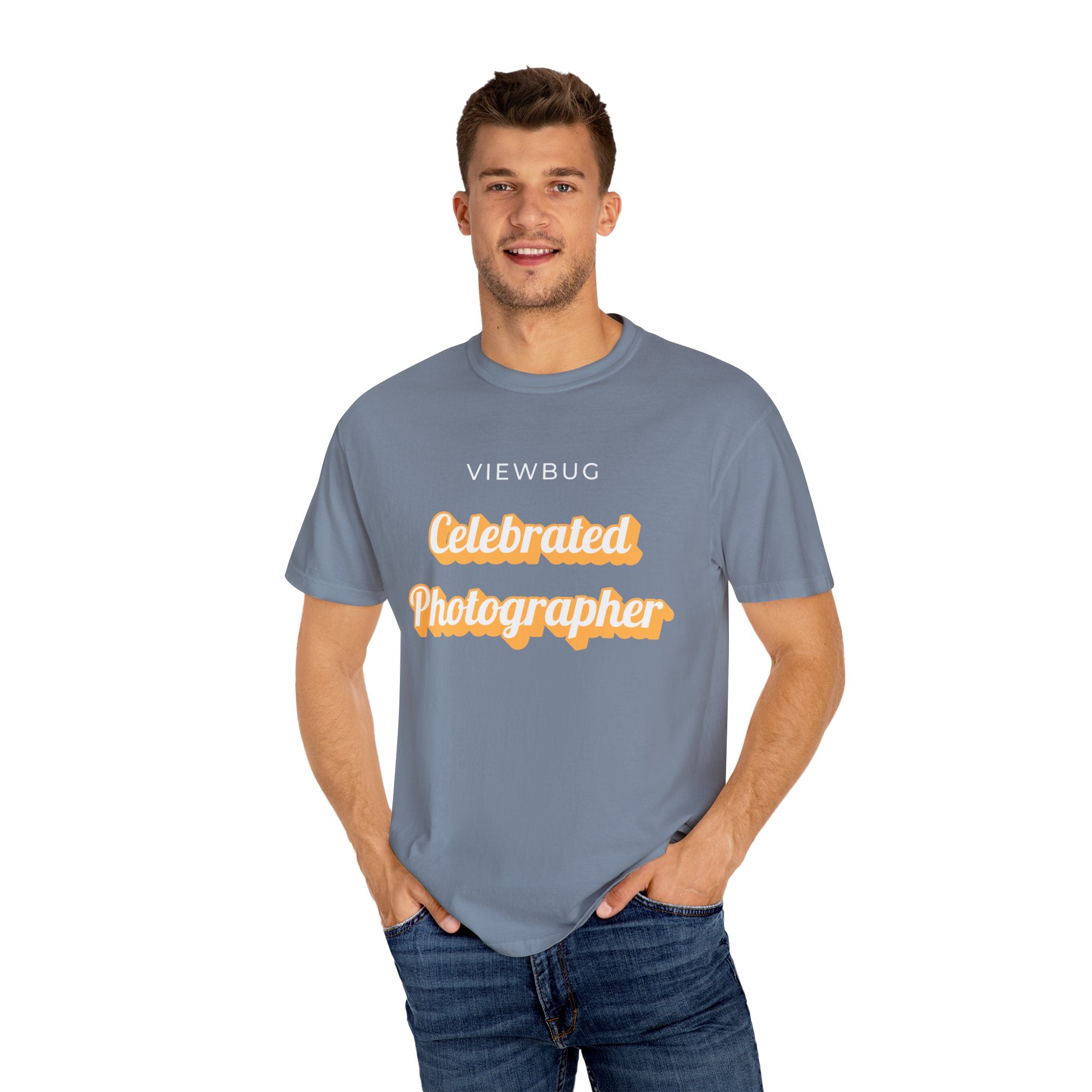 Celebrated Photographer: Unisex Garment-Dyed T-shirt