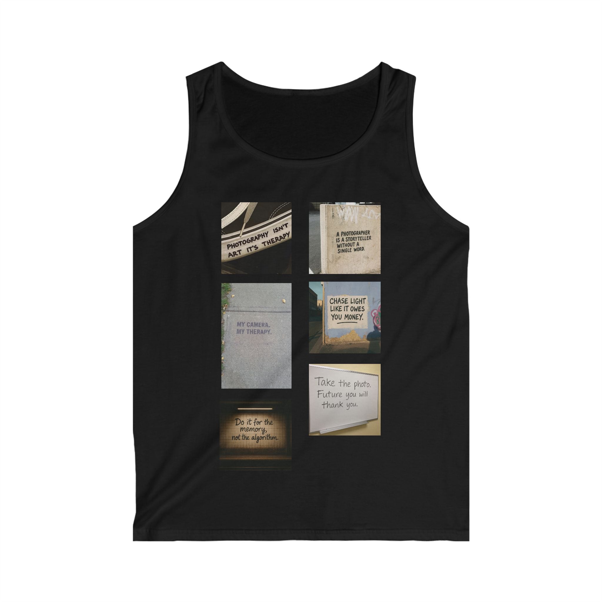 Quotes Multiple: Men's Softstyle Tank Top