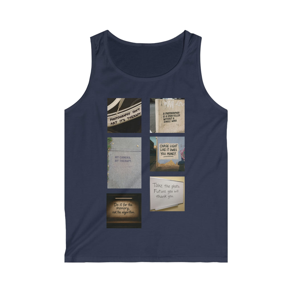 Quotes Multiple: Men's Softstyle Tank Top