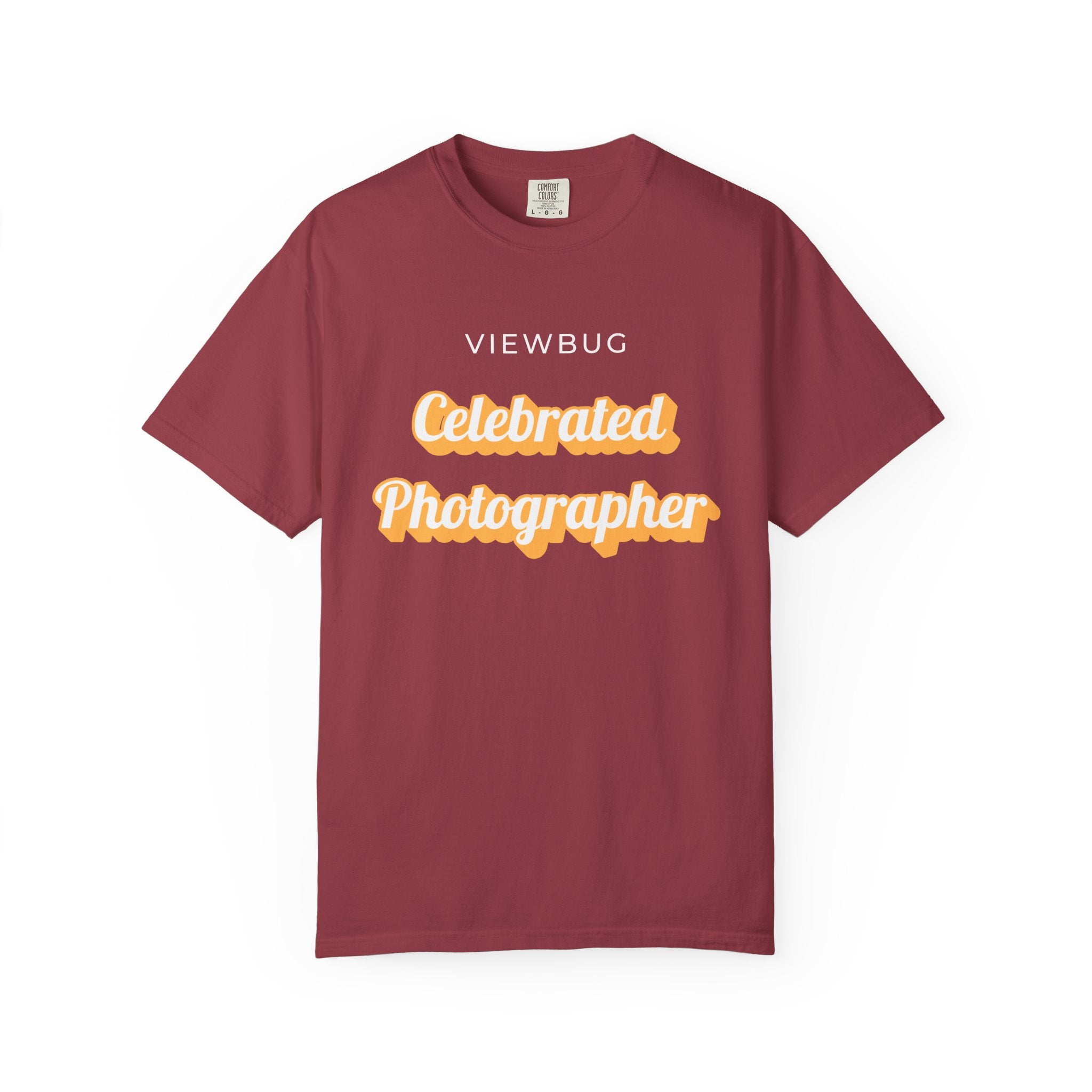 Celebrated Photographer: Unisex Garment-Dyed T-shirt