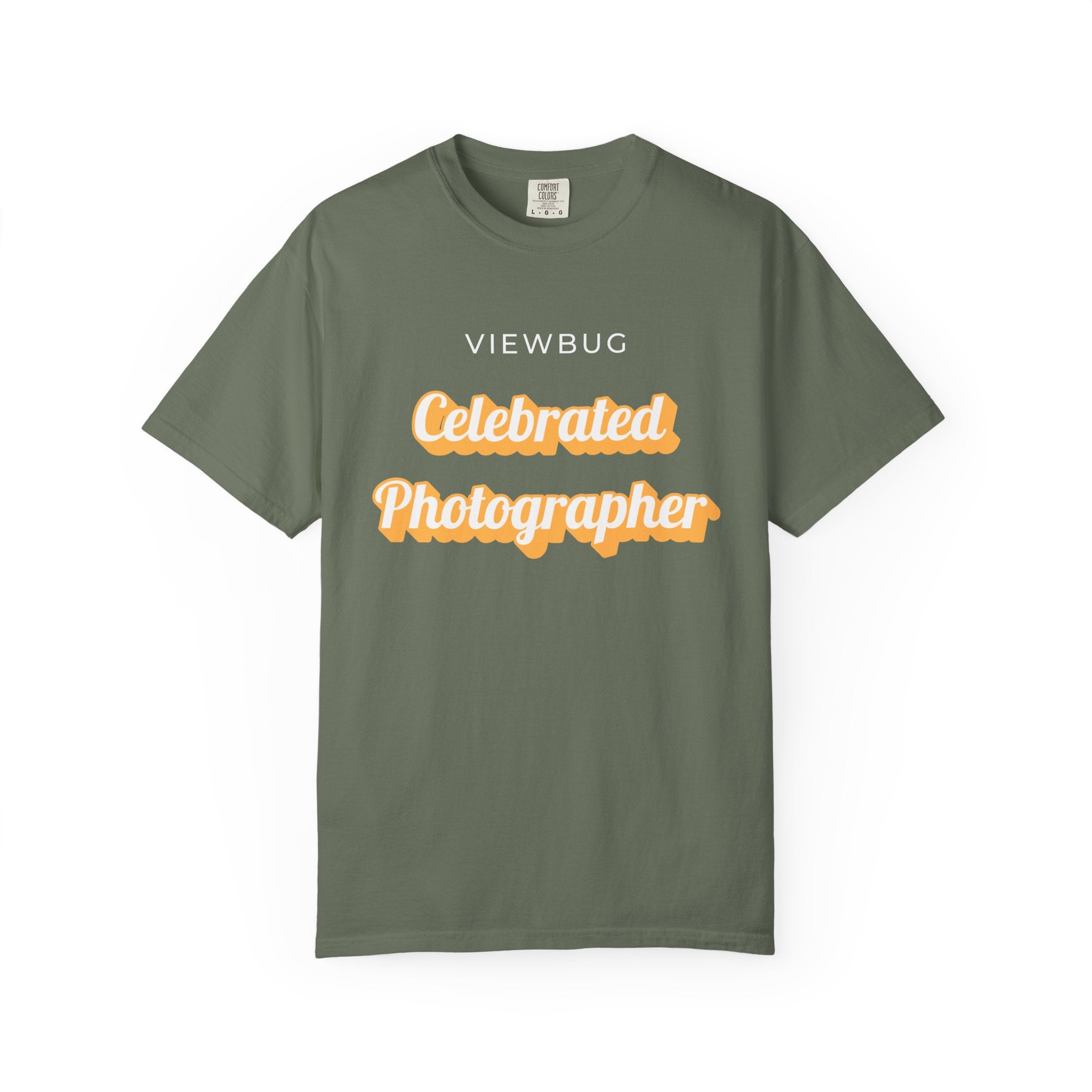 Celebrated Photographer: Unisex Garment-Dyed T-shirt
