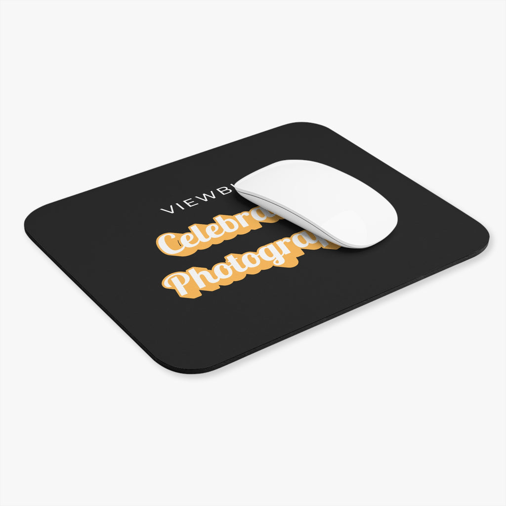 Celebrated Photographer: Mouse Pad (Rectangle)