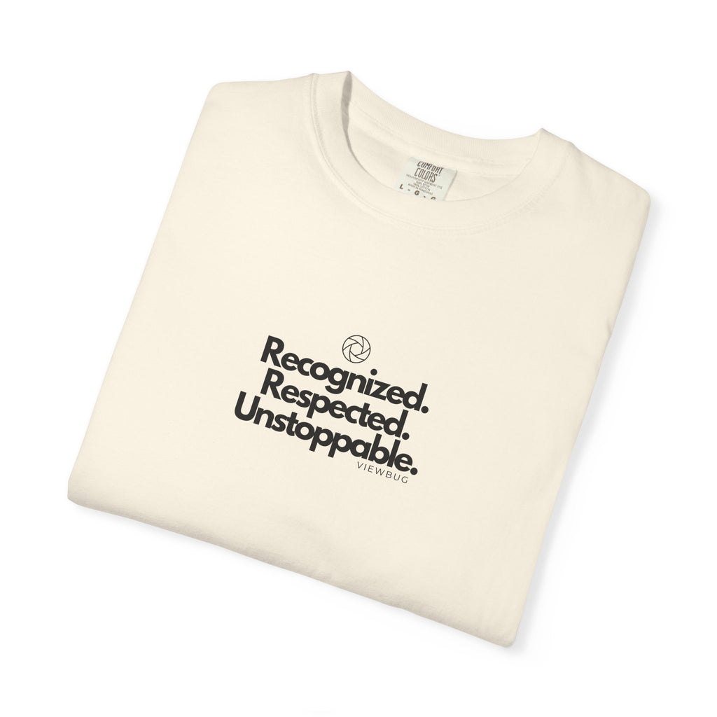 Unstoppable Photographer: Unisex Garment-Dyed T-shirt