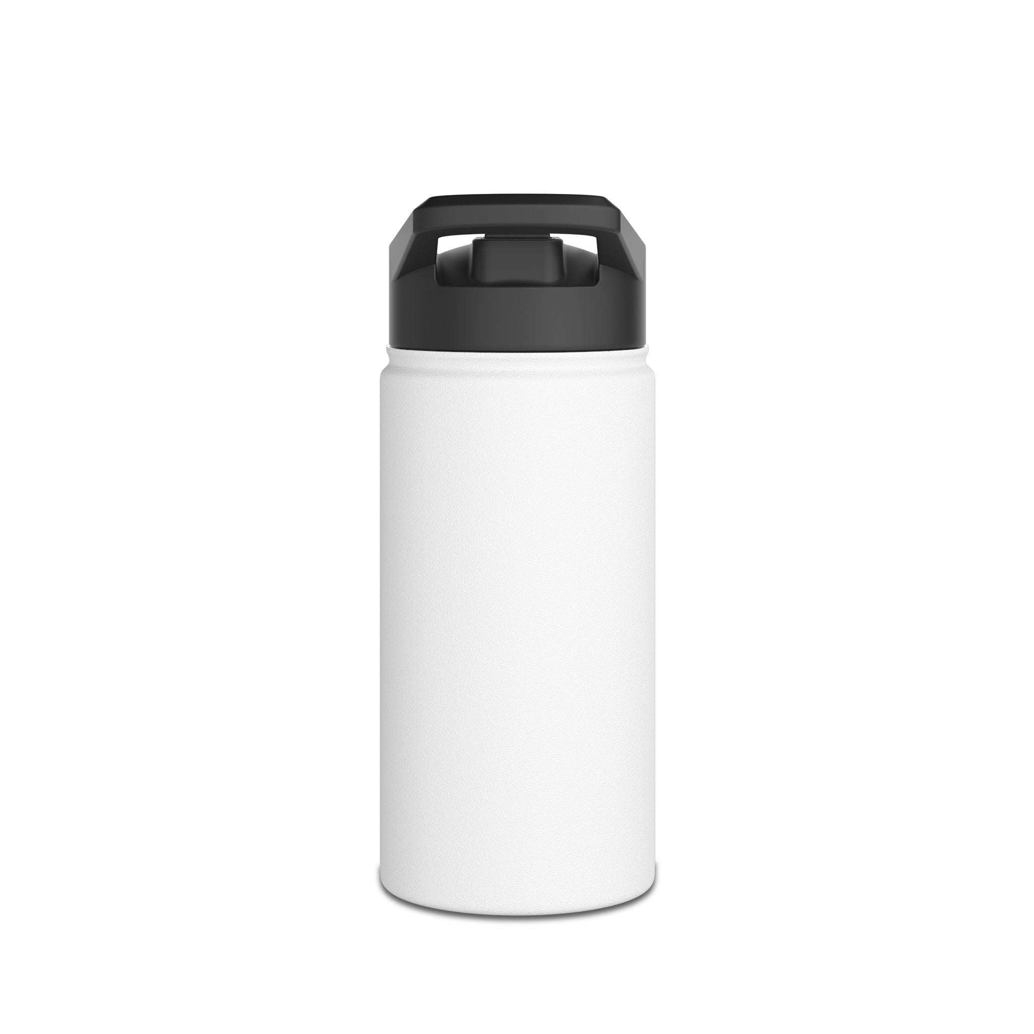 Visual Strength: Stainless Steel Water Bottle, Standard Lid