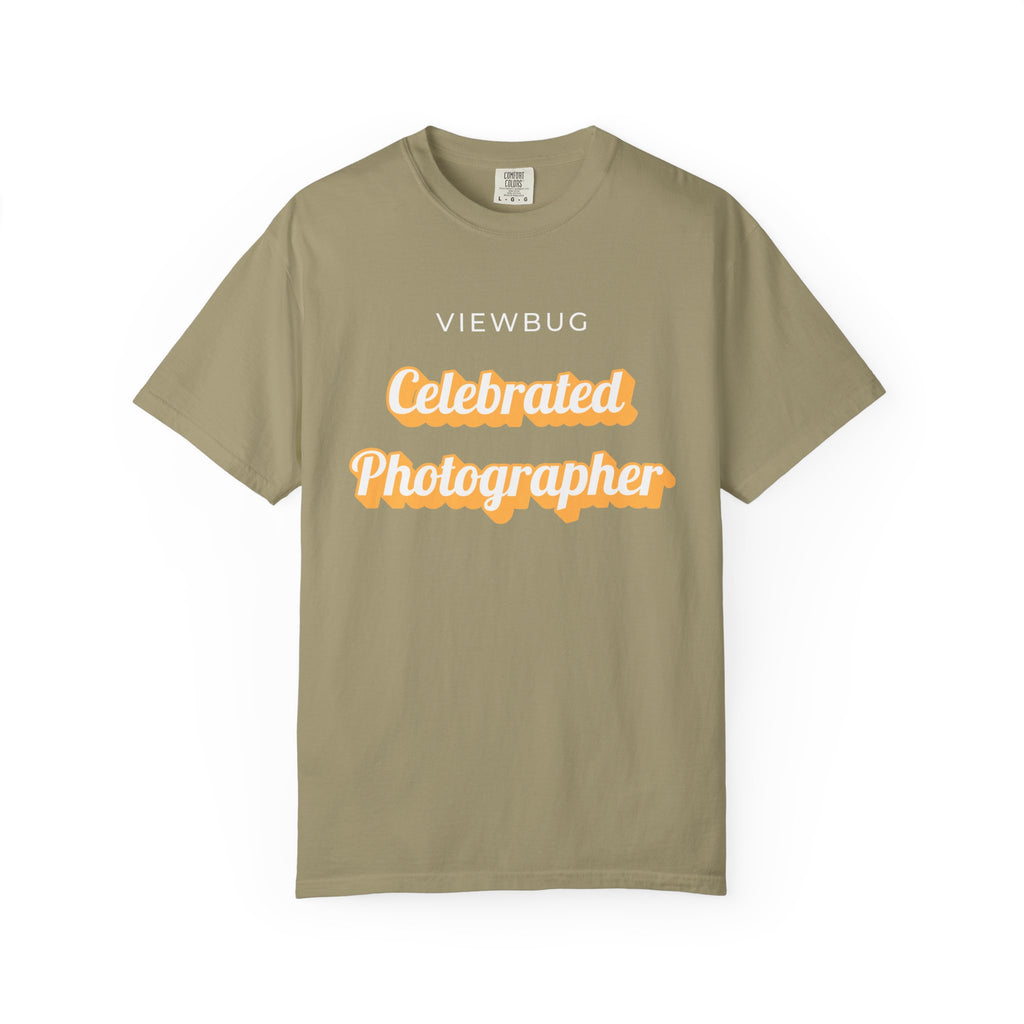 Celebrated Photographer: Unisex Garment-Dyed T-shirt