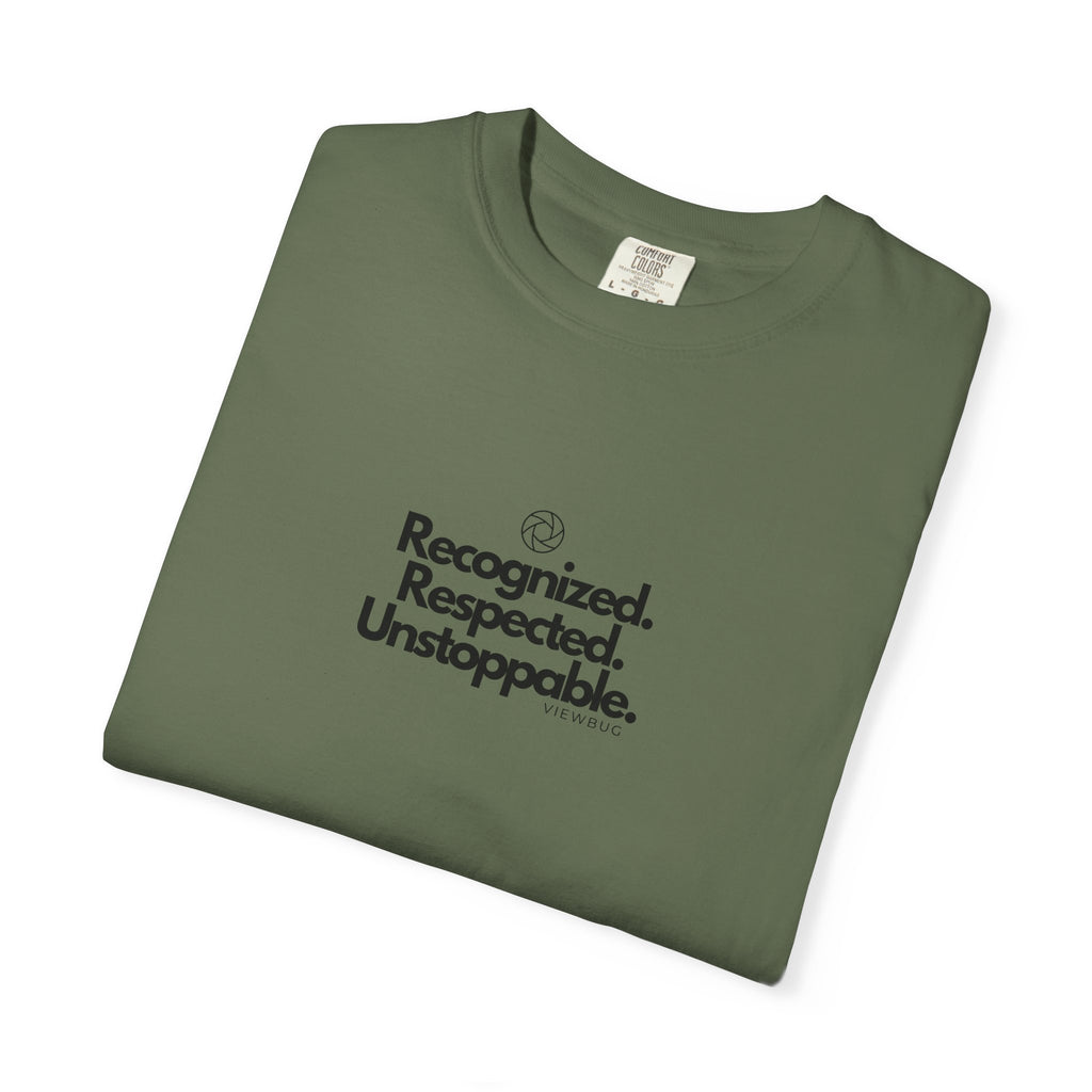 Unstoppable Photographer: Unisex Garment-Dyed T-shirt