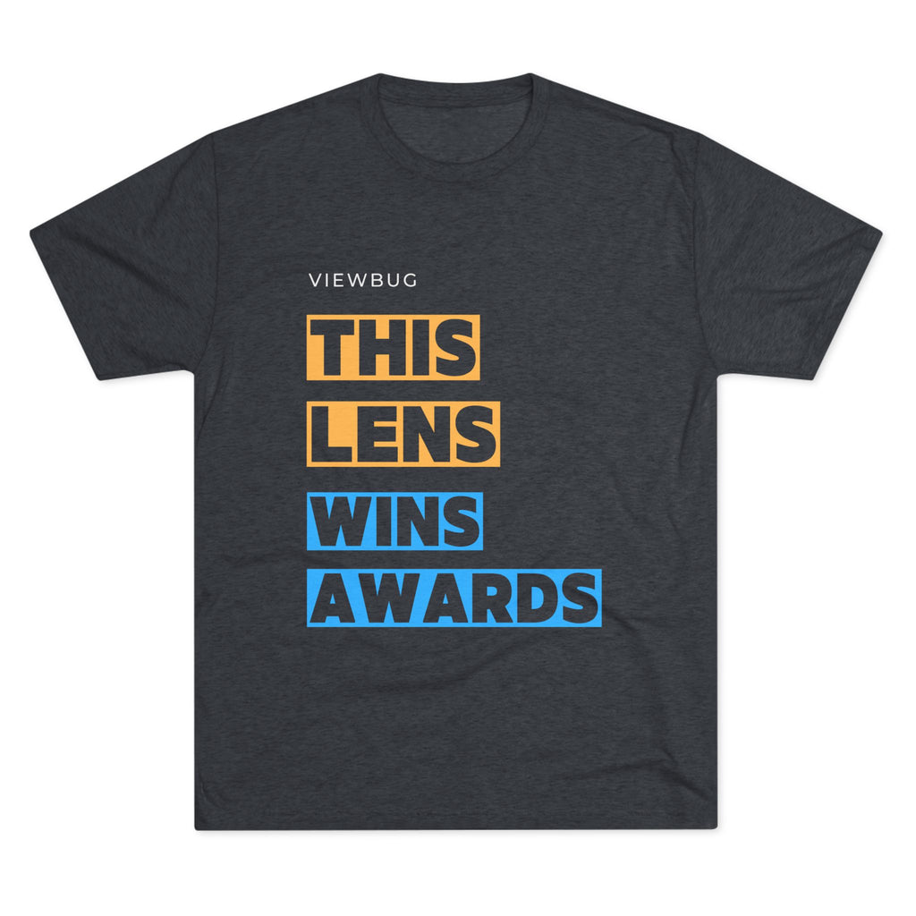 This Lens Wins Awards Tri-Blend Crew Tee