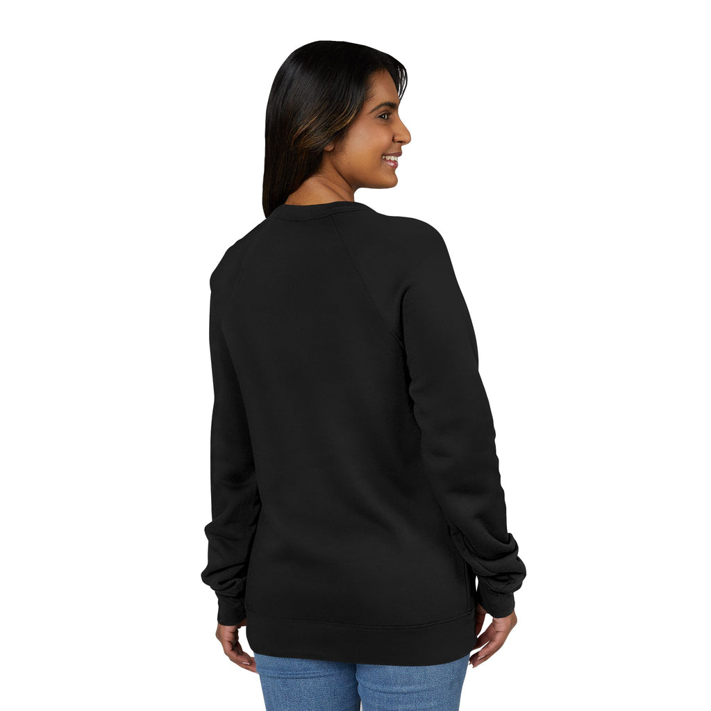 Visual Srenght: Unisex Sponge Fleece Raglan Sweatshirt