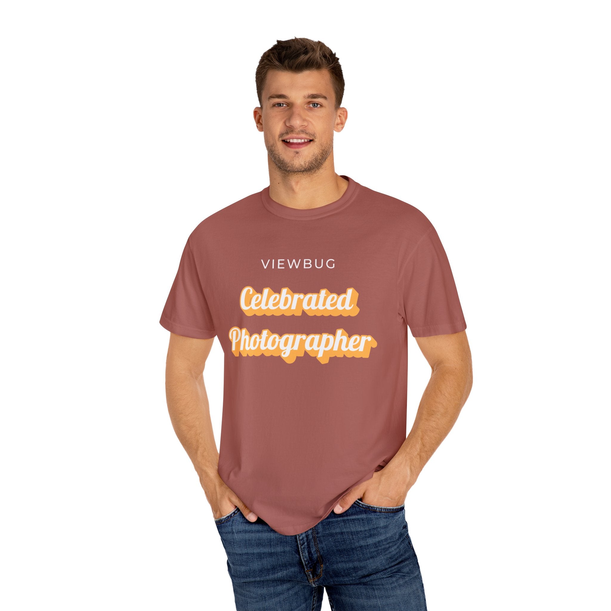 Celebrated Photographer: Unisex Garment-Dyed T-shirt
