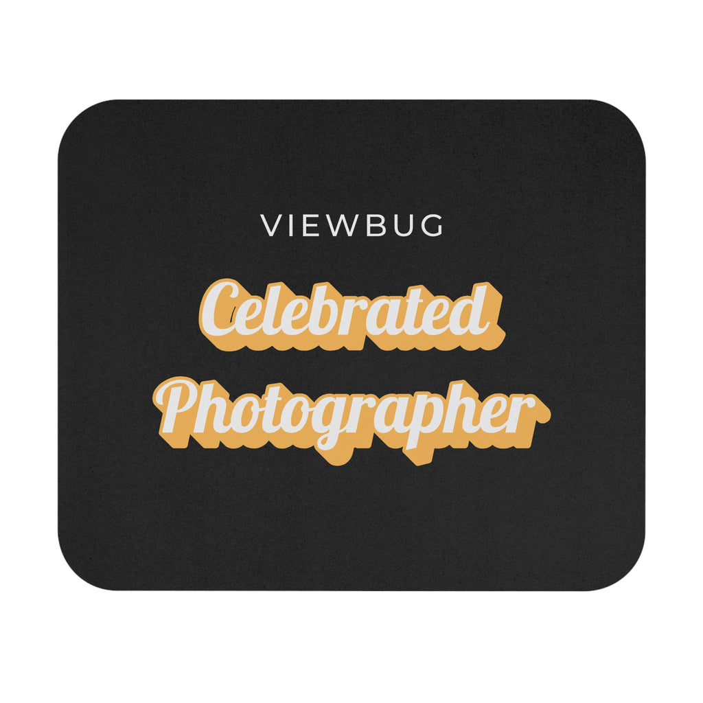Celebrated Photographer: Mouse Pad (Rectangle)