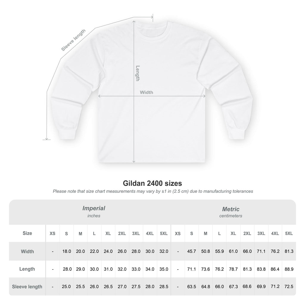 No Algorithms: Unisex Ultra Cotton Long Sleeve Tee
